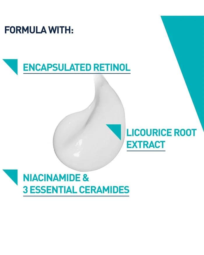CeraVe Retinol Serum 30ml - Reduces Post-Acne Marks & Pores, Restores Skin Barrier