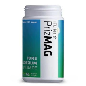 PrizMag Magnesium Bisglycinate 150 Capsules Vegan Supplement