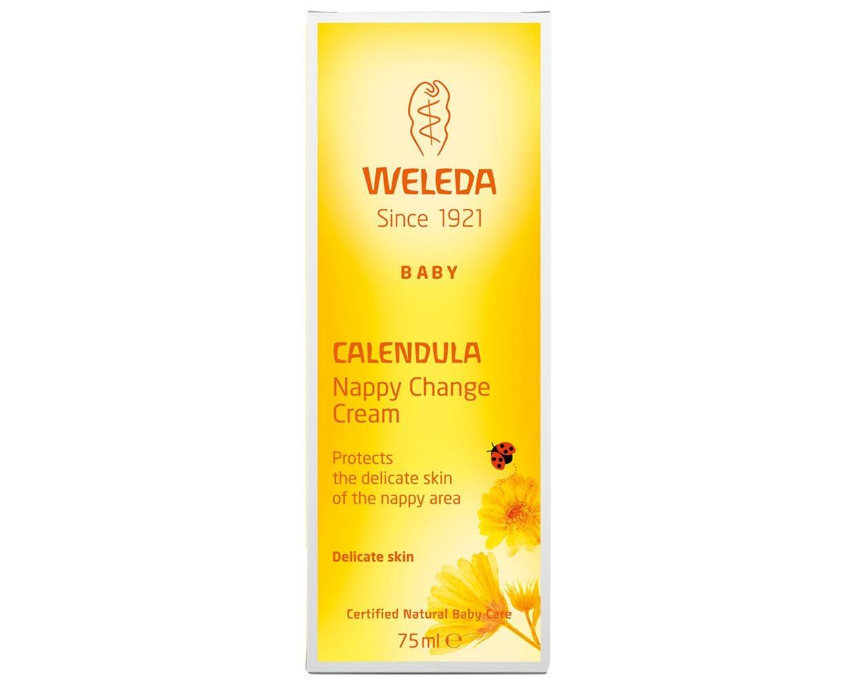 Weleda Baby Calendula Nappy Change Cream 75ml - Protects Delicate Skin