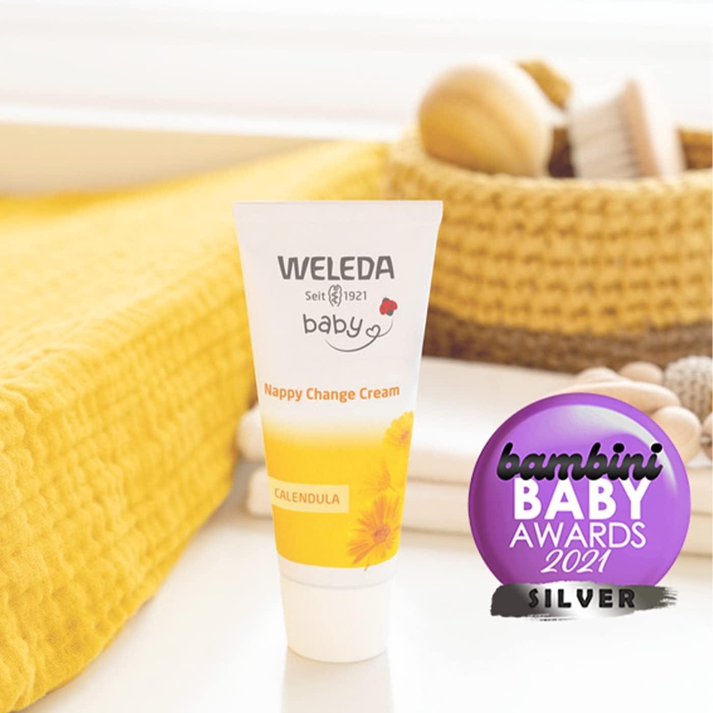 Weleda Baby Calendula Nappy Change Cream 75ml - Protects Delicate Skin