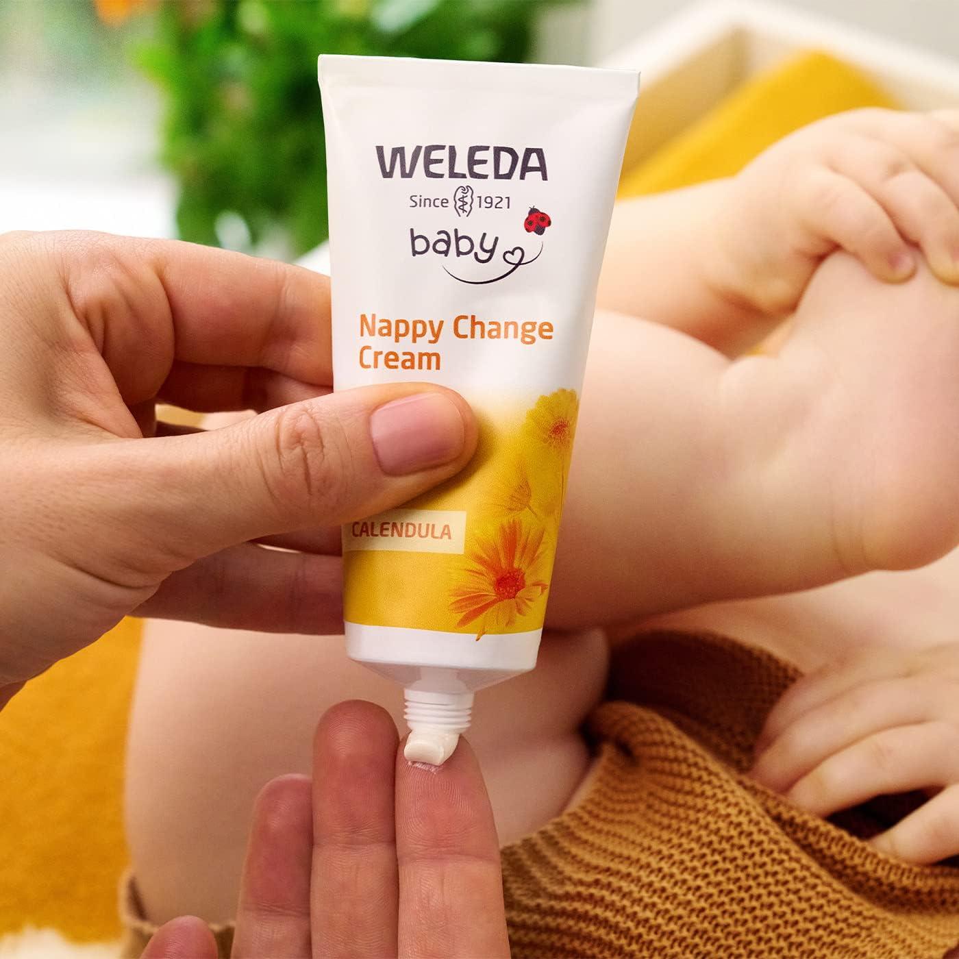 Weleda Baby Calendula Nappy Change Cream 75ml - Protects Delicate Skin