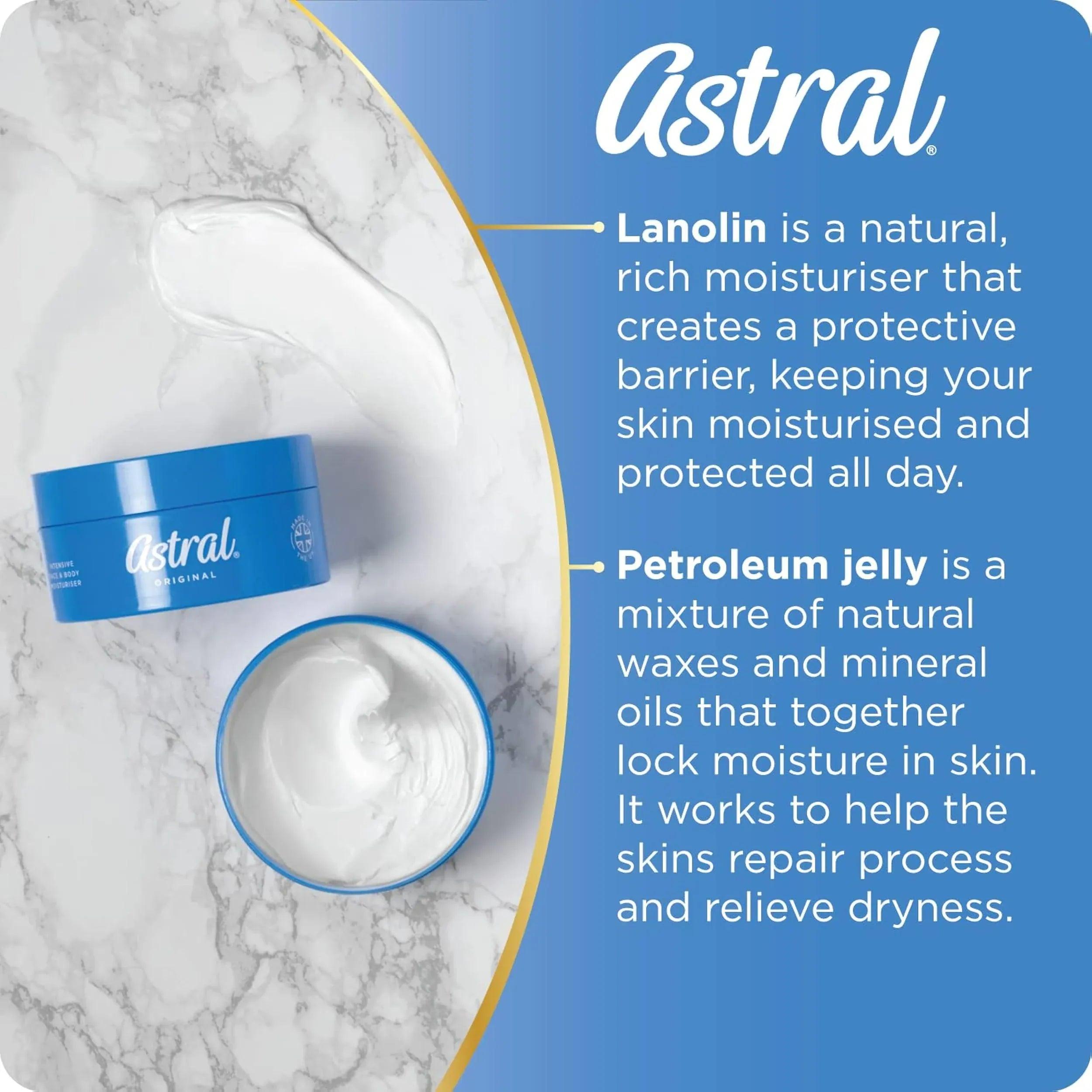 Astral Original Cream 500ml Moisturiser for All Skin Types
