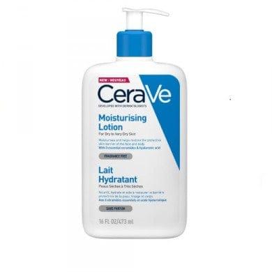 CeraVe Moisturising Lotion Size 473ml for Dry to Very Dry Skin, Fragrance Free, with Ceramides & Hyaluronic Acid