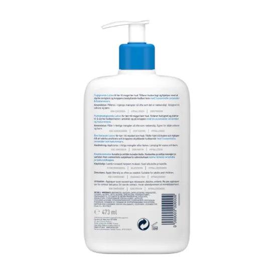 CeraVe Moisturising Lotion Size 473ml for Dry to Very Dry Skin, Fragrance Free, with Ceramides & Hyaluronic Acid