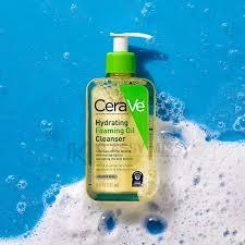 CeraVe Hydrating Foaming Oil Cleanser 236ml for Normal to Very Dry Skin, Fragrance Free