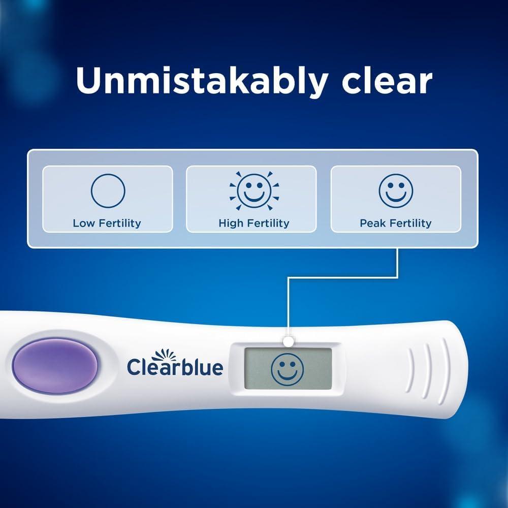 Clearblue Digital Ovulation Test - Over 99% Accurate - Identify 2 Most Fertile Days - 10 Tests