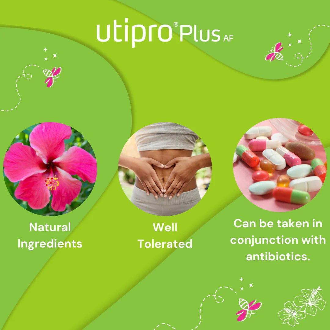 Utipro Plus AF 15 Capsules - Control and prevention of urinary tract infections