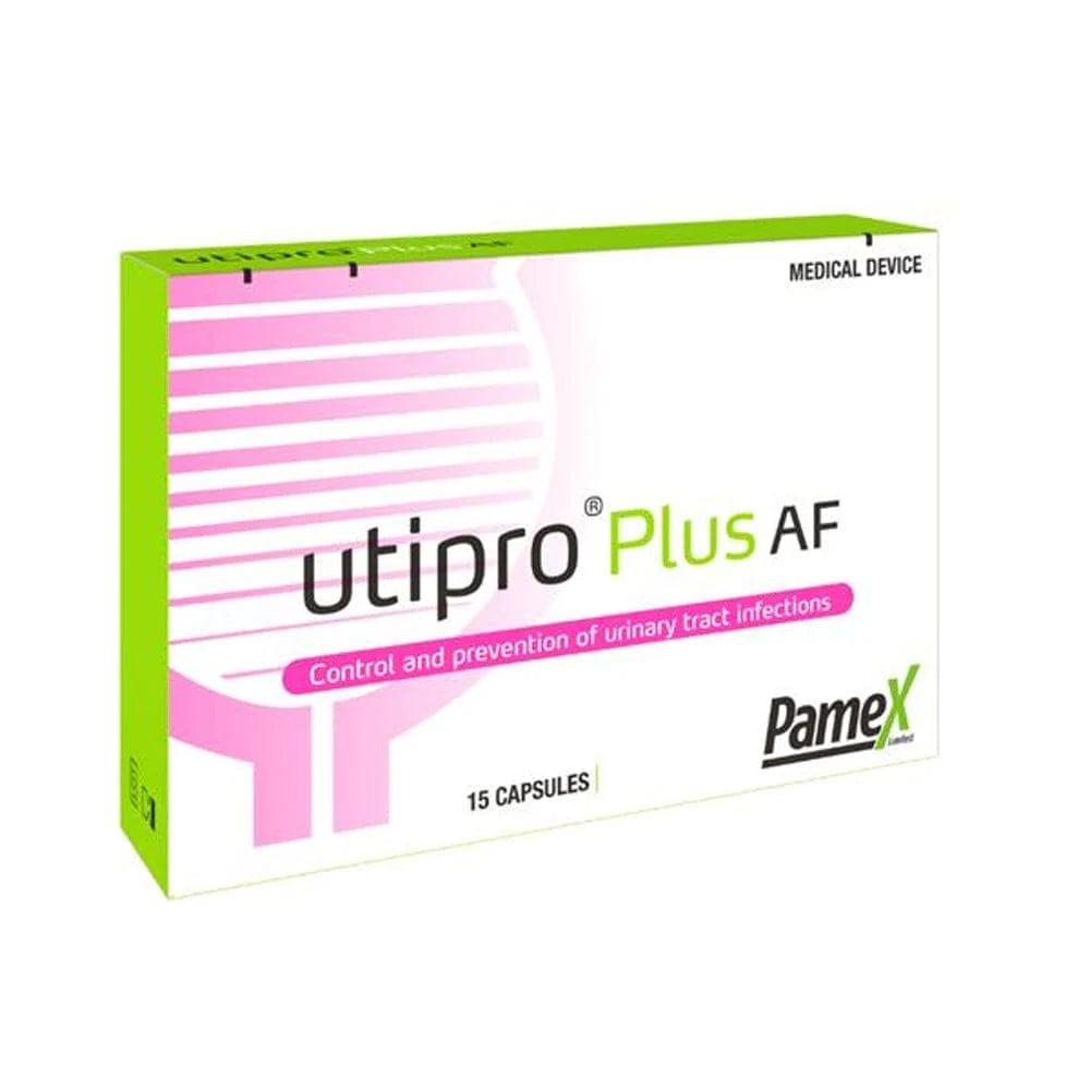 Utipro Plus AF 15 Capsules - Control and prevention of urinary tract infections