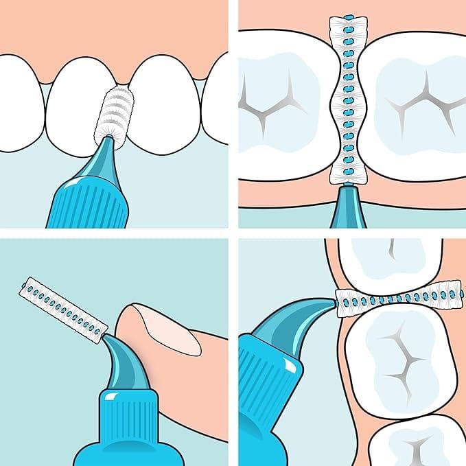 TePe Interdental Brush Size 7 Original - Cleans 40% more tooth surfaces