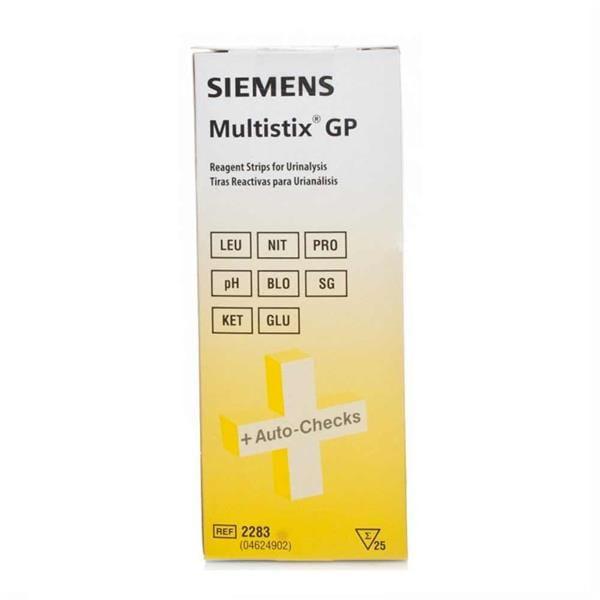 Siemens Multistix GP Urinalysis Strips - Tests: LEU, NIT, PRO, pH, BLO, SG, KET, GLU, Auto-Checks