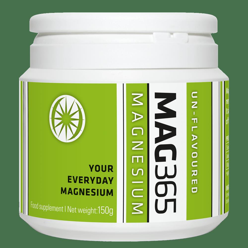 MAG365 Magnesium Unflavoured 150g | Your Everyday Magnesium | ITLHealth | Food Supplement