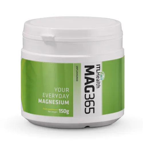 MAG365 Magnesium Unflavoured 150g | Your Everyday Magnesium | ITLHealth | Food Supplement