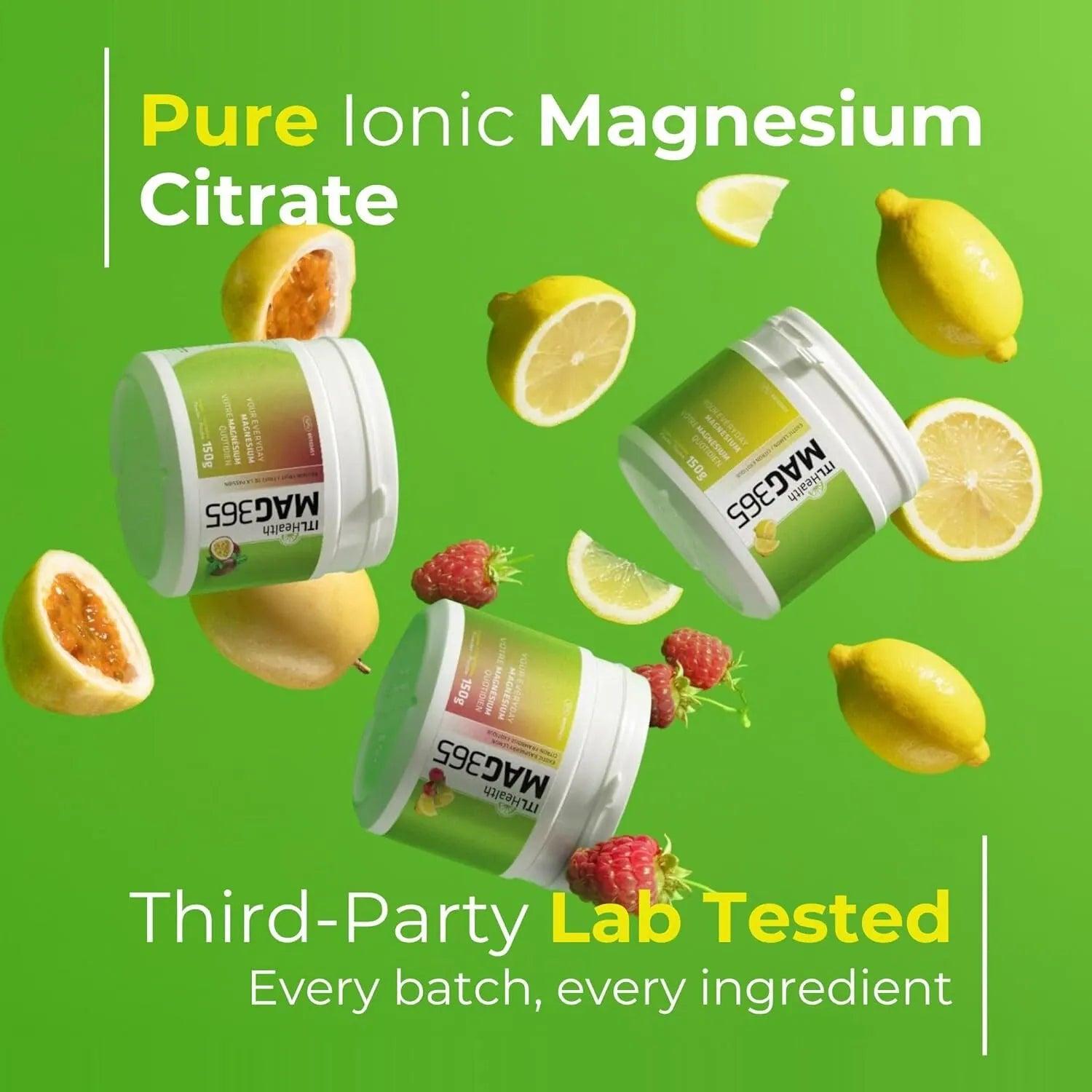 MAG365 Magnesium Unflavoured 150g | Your Everyday Magnesium | ITLHealth | Food Supplement