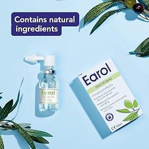 Earol Olive Oil Spray 10ml - Simple and effective ear wax removal