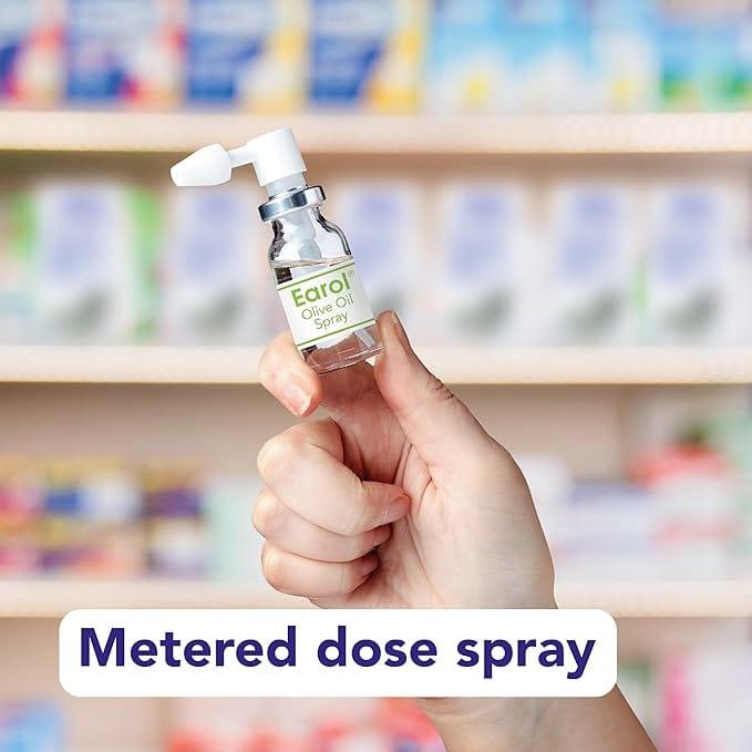 Earol Olive Oil Spray 10ml - Simple and effective ear wax removal
