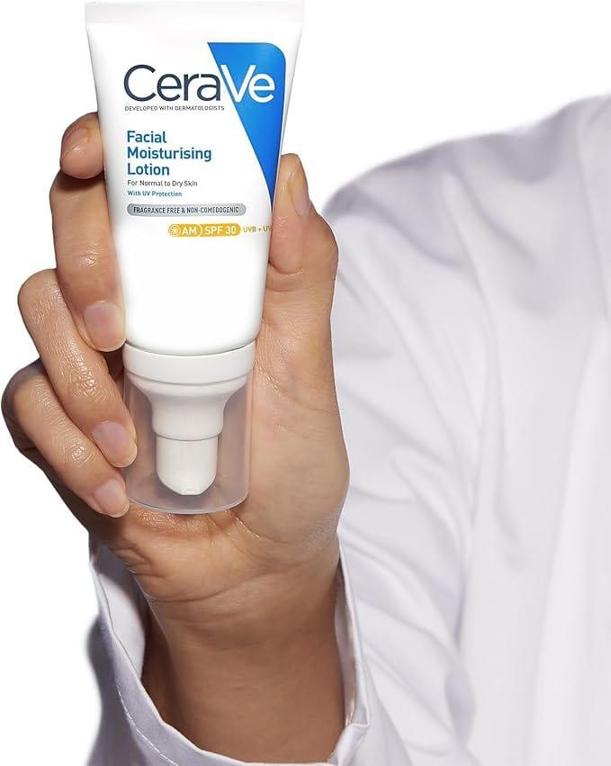 CeraVe AM Facial Moisturising Lotion SPF30 for Normal to Dry Skin 52ml