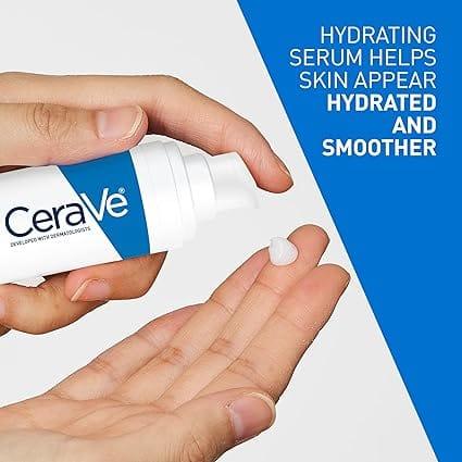 CeraVe Hydrating Hyaluronic Acid Serum, 30ml, with Ceramides, Vitamin B5 & MVE Delivery Technology