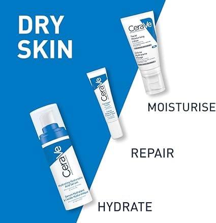 CeraVe Hydrating Hyaluronic Acid Serum, 30ml, with Ceramides, Vitamin B5 & MVE Delivery Technology