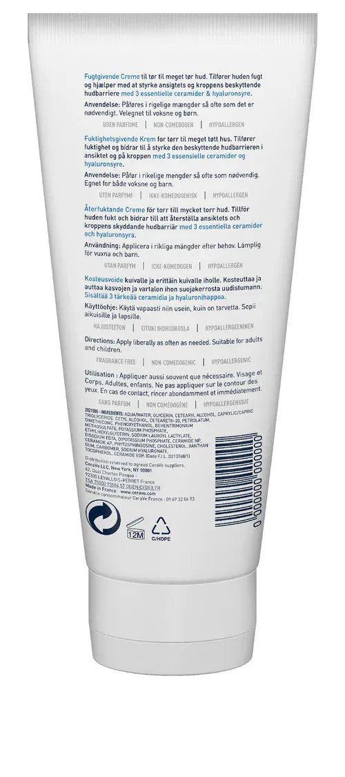 CeraVe Moisturising Cream 177ml for Dry to Very Dry Skin - Fragrance Free