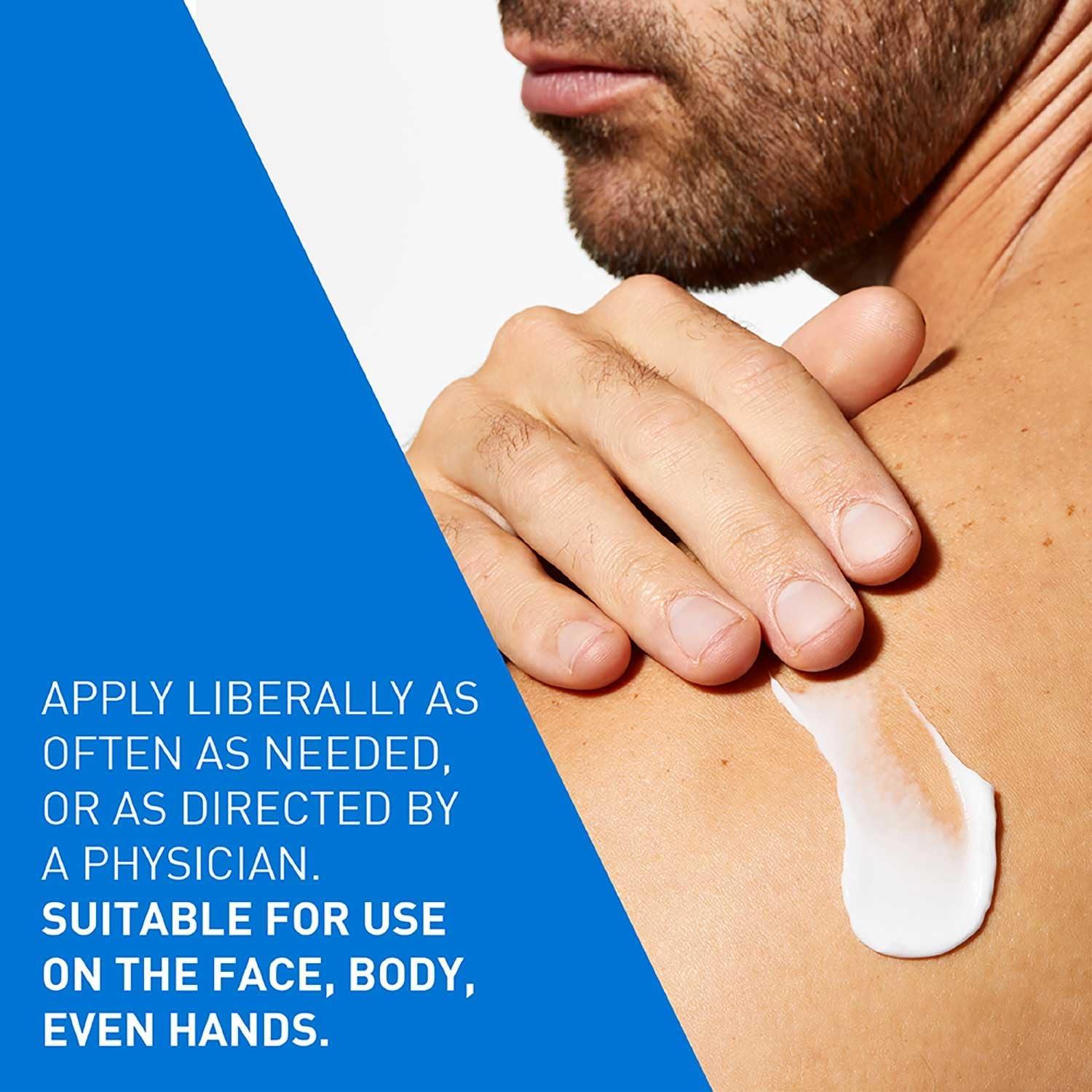 CeraVe Moisturising Cream for Dry Skin, Size 50ml, Fragrance Free, Ceramides & Hyaluronic Acid