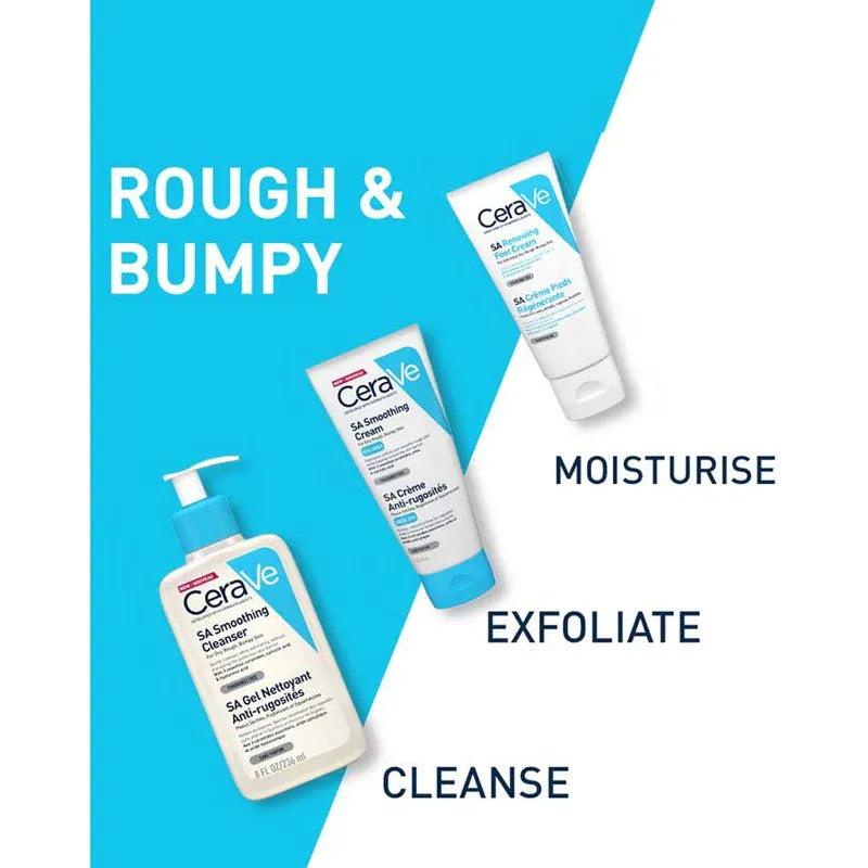 CeraVe SA Smoothing Cream 177ml for Dry, Rough, Bumpy Skin with Ceramides, Urea, Salicylic Acid, Fragrance Free