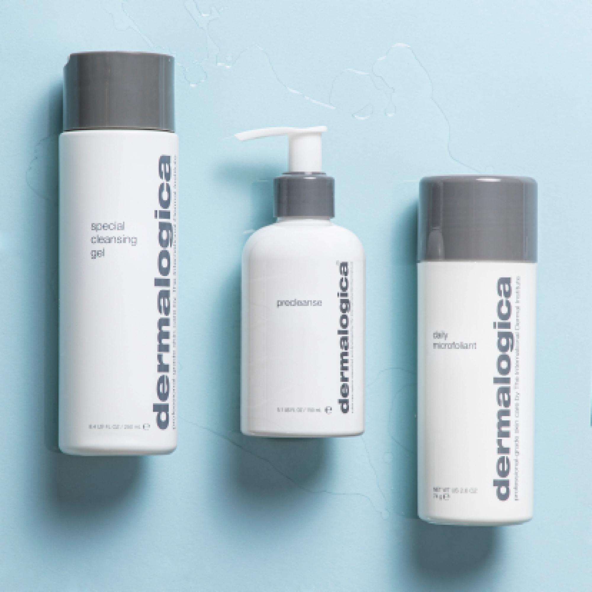 Dermalogica Special Cleansing Gel 500ml | Soap-free Foaming Cleanser | Removes Impurities | Image Features: gentle foaming cleanser, nettoyant moussant doux