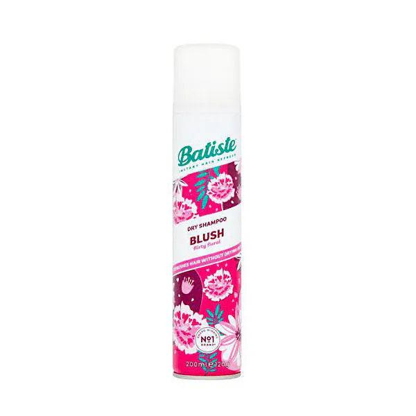 Batiste Dry Shampoo Blush - Instant Hair Refresh, Floral & Flirty Scent, 200ml, Removes Oil, Adds Volume