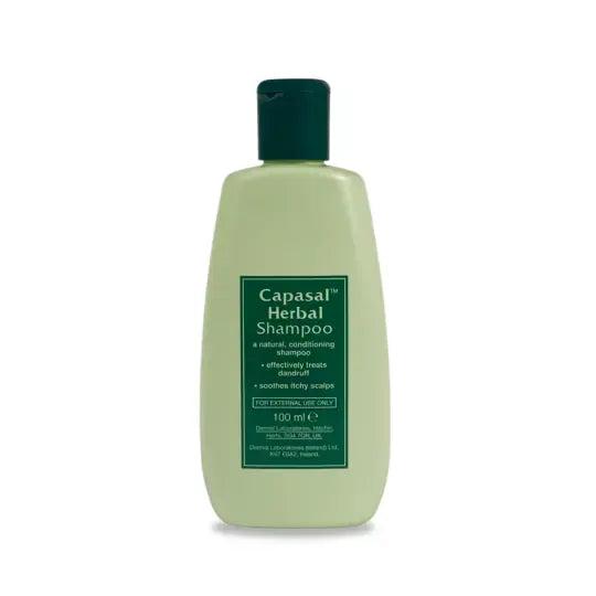 Capasal Herbal Shampoo 100ml - Natural Conditioning Shampoo for Dandruff & Itchy Scalps