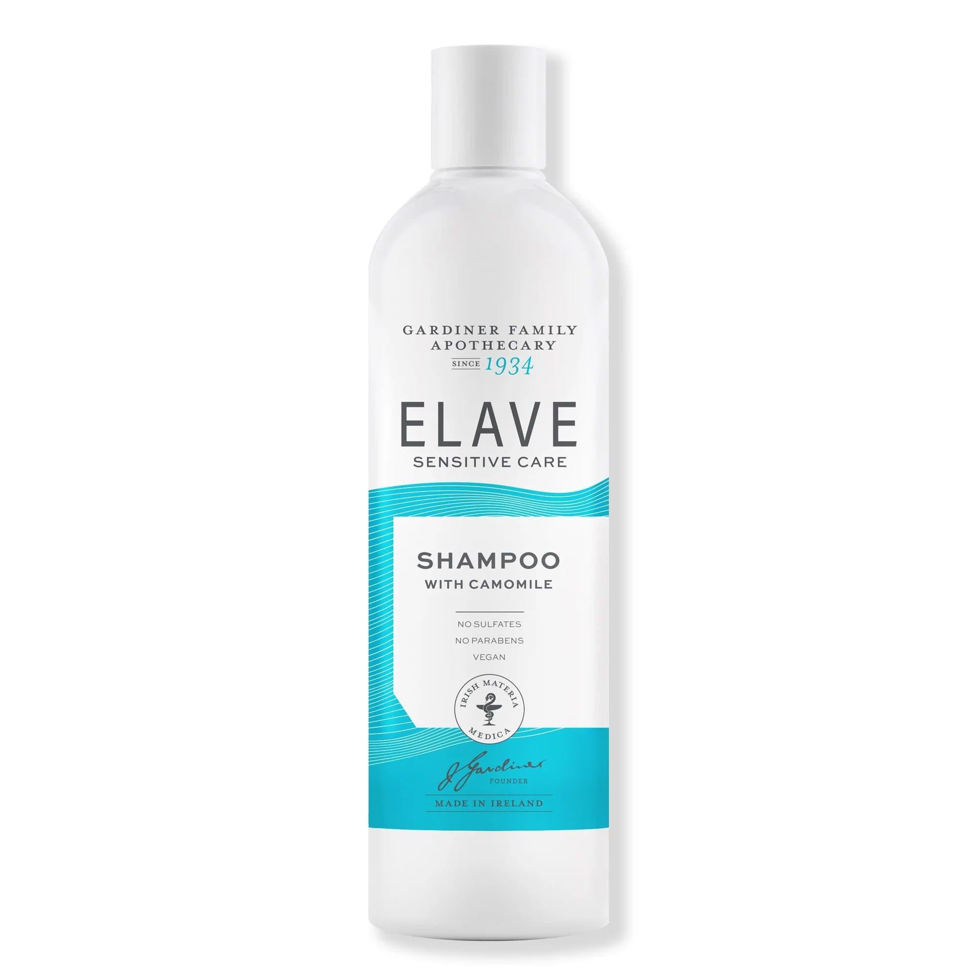 Elave Sensitive Shampoo 250ml - Sulfate Free, Dermatological, Paediatrician Approved