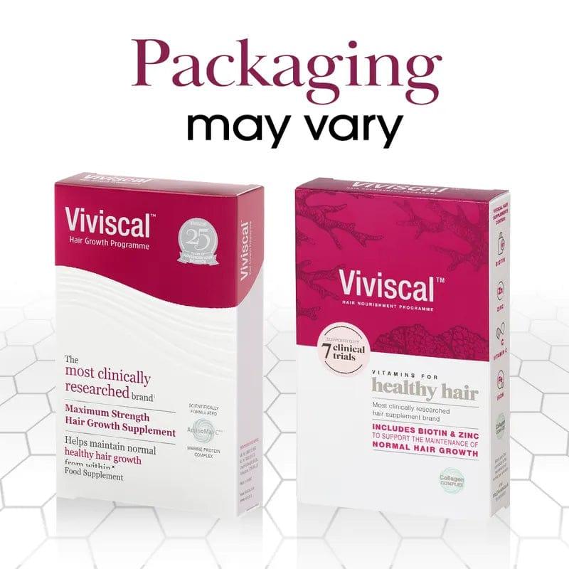 Viviscal Hair Supplement Vitamins for Healthy Hair, Includes Biotin & Zinc, 60 Tablets, Collagen Complex