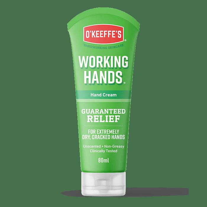 O'Keeffe's Working Hands Hand Cream - Guaranteed Relief for Dry, Cracked Hands - 80ml