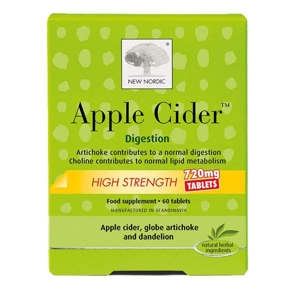 New Nordic Apple Cider 720mg High Strength Tablets - Supports Digestion