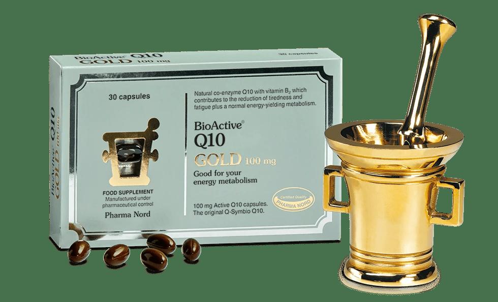 BioActive Q10 Gold 100mg 30 Capsules - Energy Metabolism Supplement