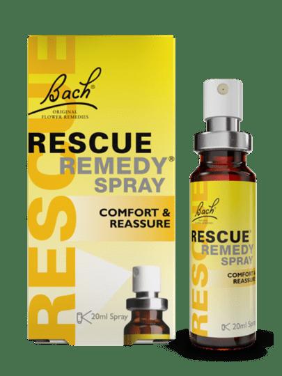 Bach RESCUE REMEDY SPRAY 20ml Comfort & Reassure for Stress Relief