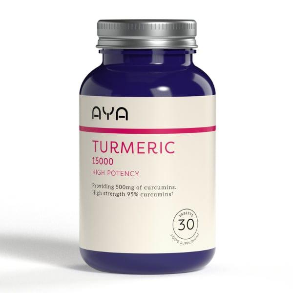 AYA Turmeric 15000mg Tablets (30) High Potency