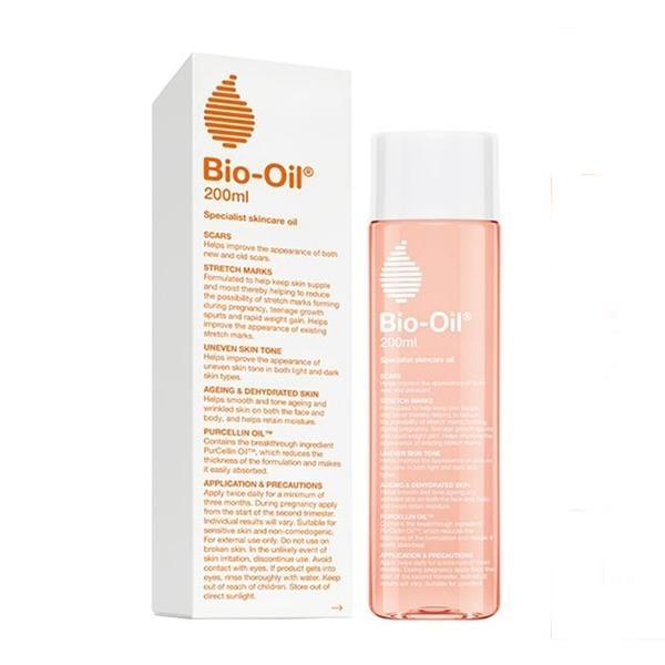 Bio-Oil Specialist Skincare Oil 200ml for Scars, Stretch Marks, Uneven Skin Tone, Ageing Skin, Dehydrated Skin