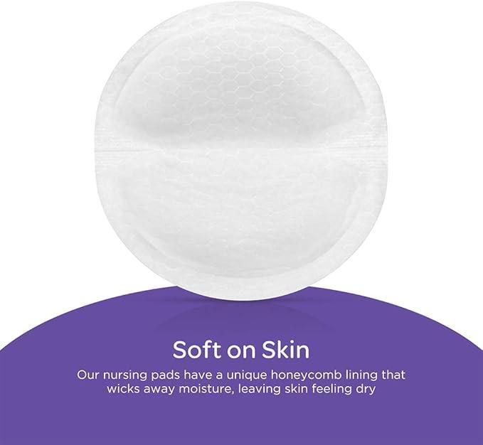 Lansinoh Disposable Nursing Pads 24 Count - Ultra slim, absorbent, stay-dry lining
