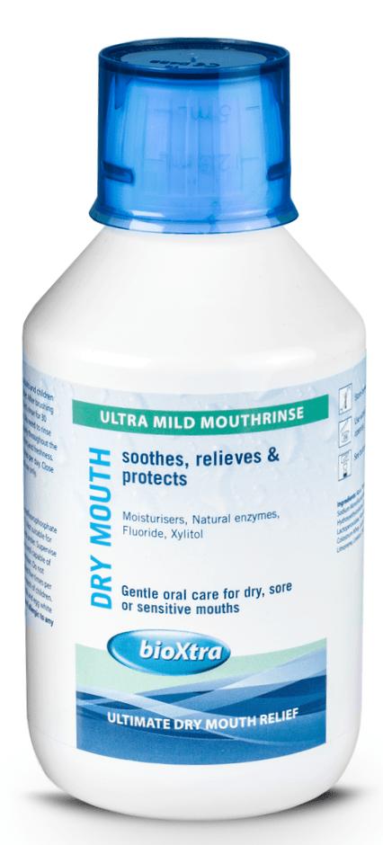 Bioxtra Dry Mouth Mouthrinse 250ml Ultra Mild, Soothes, Relieves & Protects, Gentle Oral Care