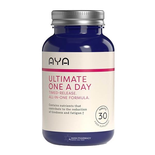 AYA Ultimate One A Day 30 Tablets Timed-Release Formula All-in-One Formula