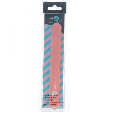 Kit & Kaboodle Salon Nail File Pink Extra Fine