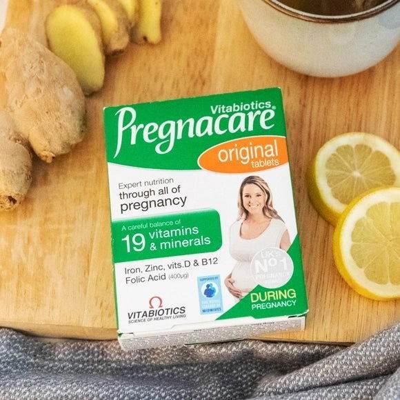 Vitabiotics Pregnacare Original 90 Tablets - 19 Vitamins & Minerals, Folic Acid, During Pregnancy