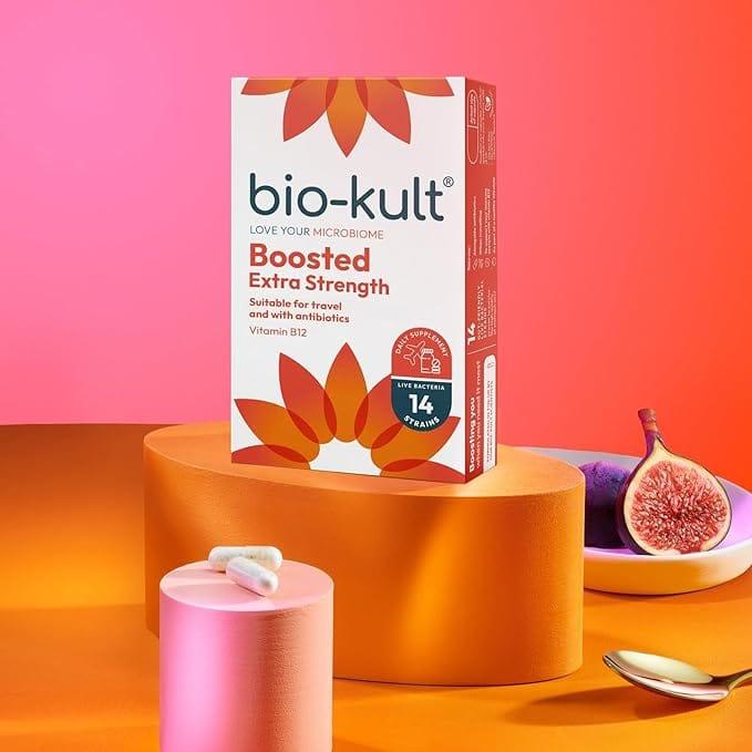 Bio-Kult Boosted Probiotic Supplement 30 Capsules Extra Strength 14 Strains