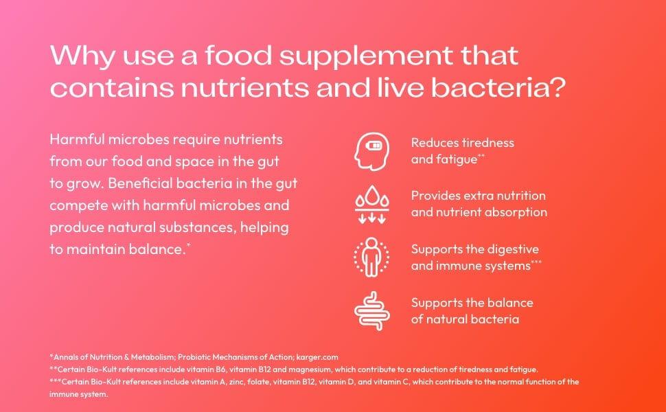 Bio-Kult Everyday Multi-Strain Probiotic 30 Capsules - 14 Strains for Digestive System
