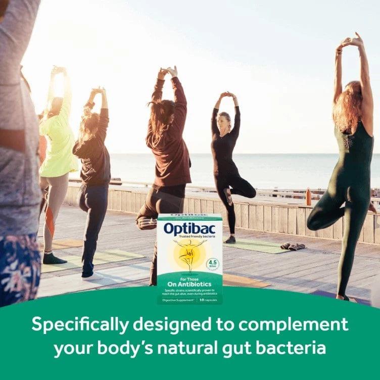 Optibac Probiotics For Those On Antibiotics - 10 Capsules, Digestive Supplement