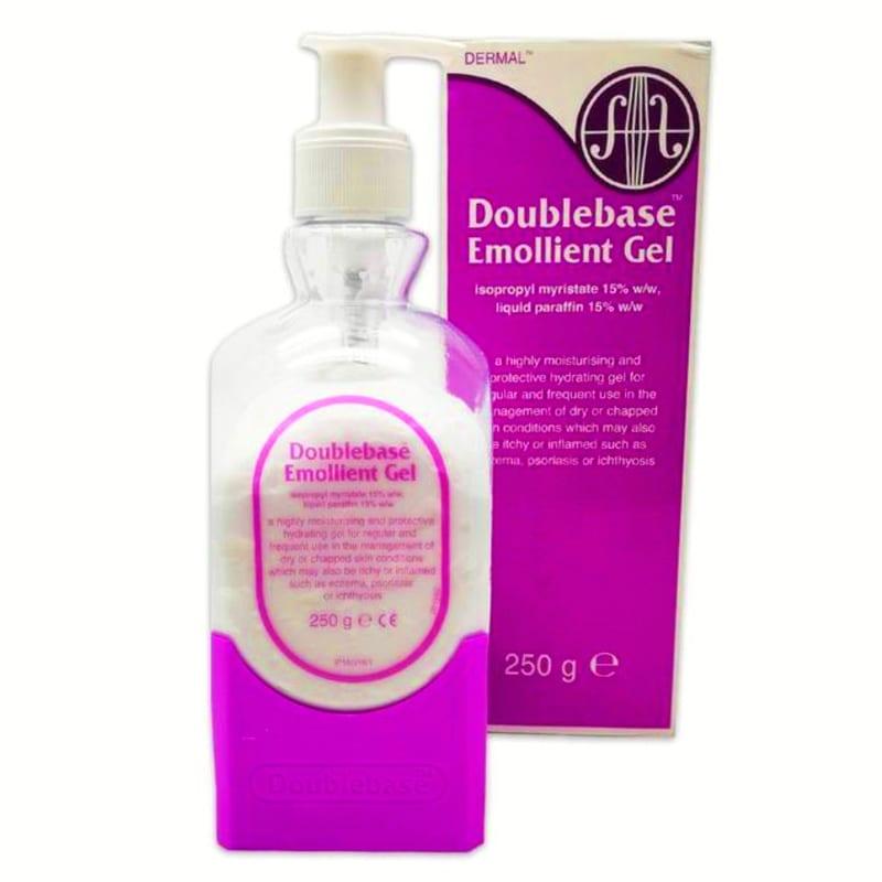 Doublebase Emollient Gel 250g - Highly Moisturising & Protective for Dry Skin, Eczema, Psoriasis, Ichthyosis
