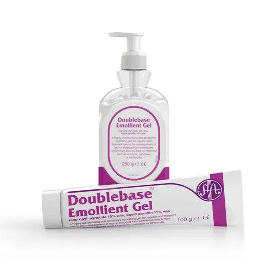 Doublebase Emollient Gel 250g - Highly Moisturising & Protective for Dry Skin, Eczema, Psoriasis, Ichthyosis