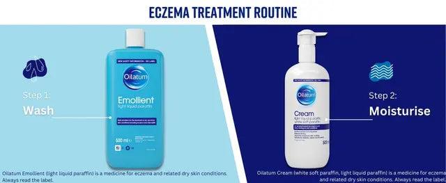 Oilatum Emollient Bath Additive for Dry Skin, Eczema & Dermatitis - 500ml