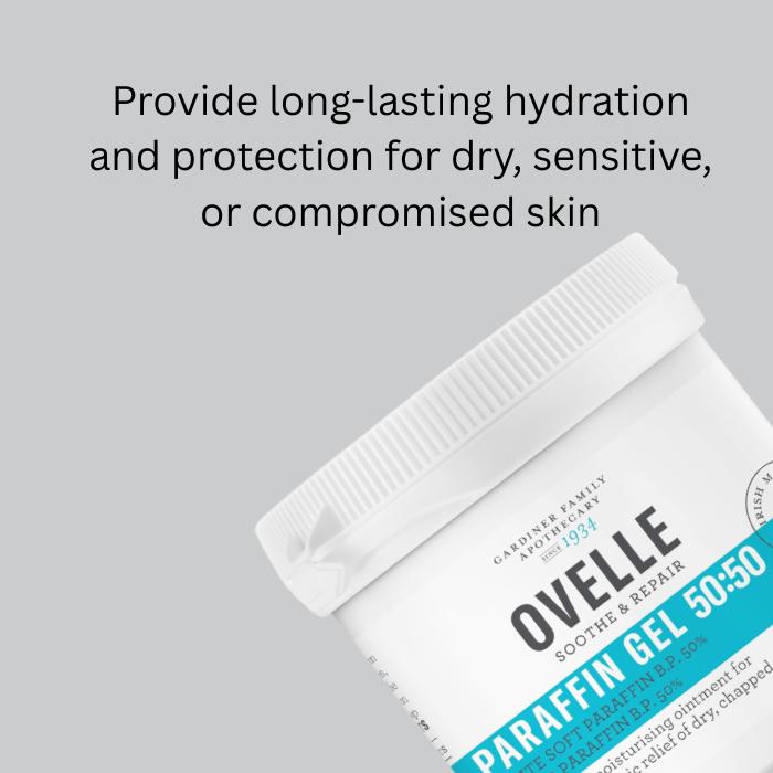 Ovelle Paraffin Gel 500g - Soothes & Repairs Dry Skin - Gardiner Family Apothecary