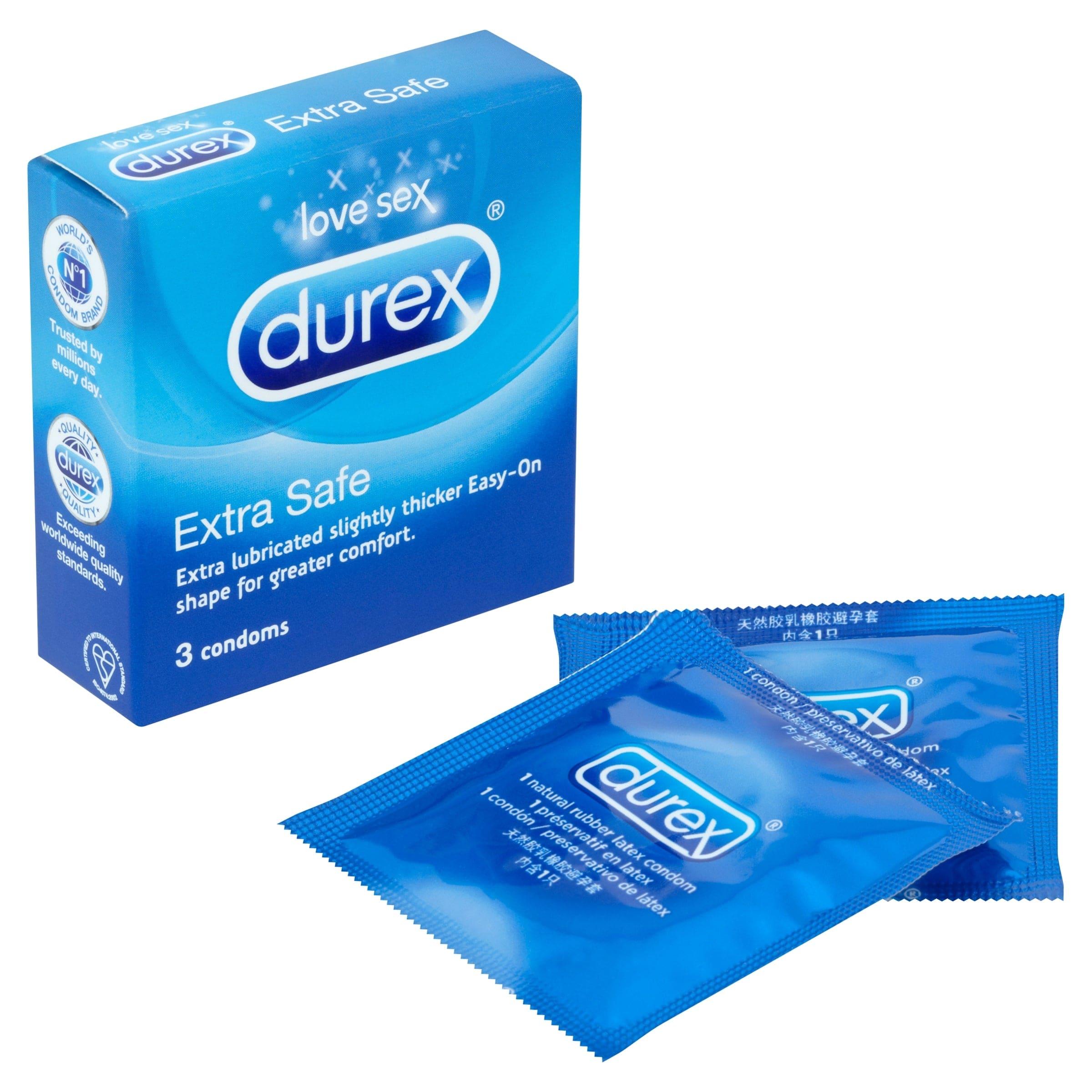 Durex Extra Safe Condoms 3 Pack