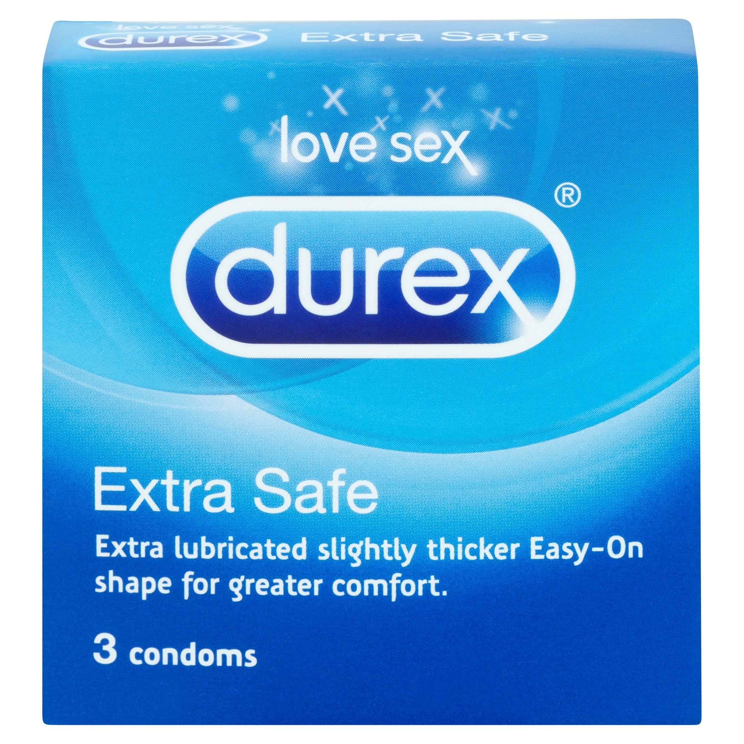 Durex Extra Safe Condoms 3 Pack